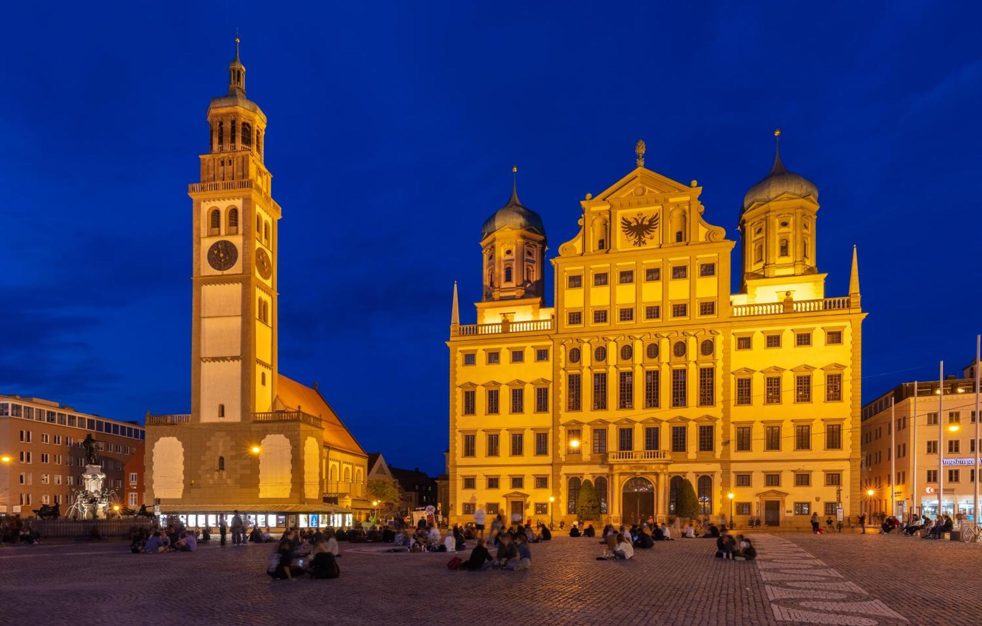 Gemuetliche Oase In Der Innenstadt, Zwei Minuten Zum Rathaus Augsburg Dış mekan fotoğraf